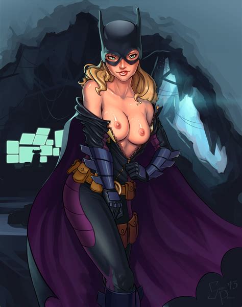 Rule 34 Batgirl Batman Series Blonde Hair Breasts Dc Stephanie