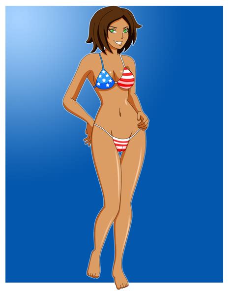 Rule 34 American Flag Bikini Bikini Blackangel018 Bonnie Rockwaller