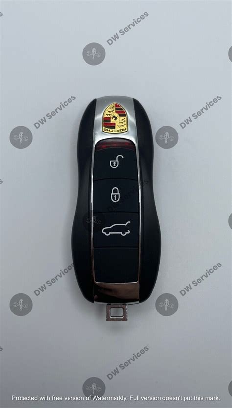 New Porsche 3 Button Keyless Entry Smart Prox Key Remote Fob