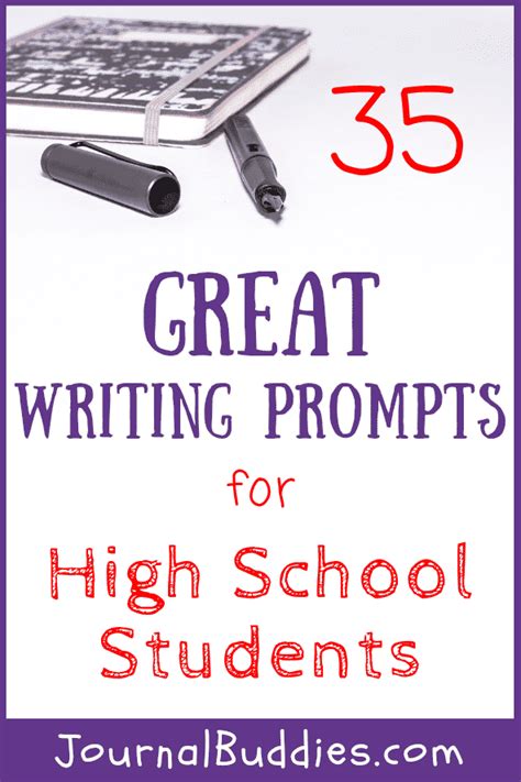 High School Writing Prompts And Journal Ideas