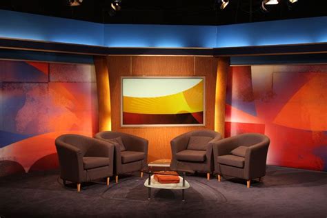 Dream Job Talk Show Host Tv Set Design Stage Set Design Design
