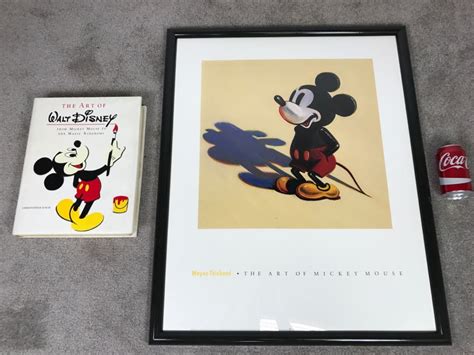Wayne Thiebaud The Art Of Mickey Mouse Framed Print And The Art Of