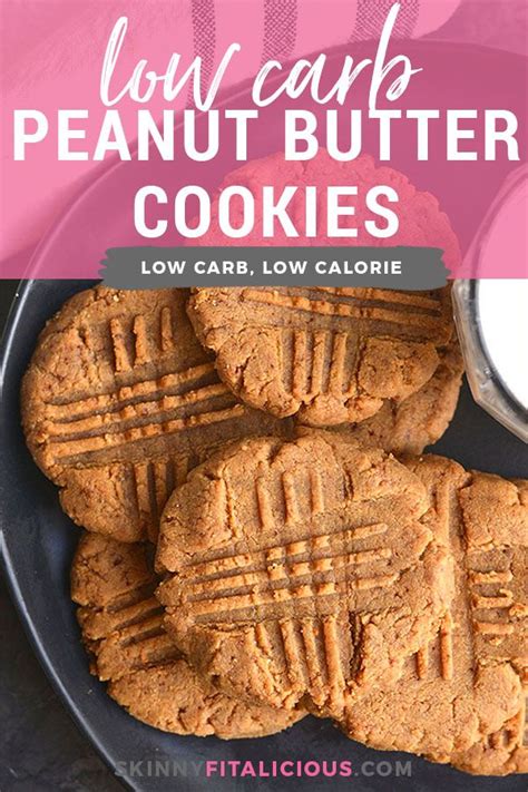 5 Ingredient Low Carb Peanut Butter Cookies Made With 5 Ingredients These Grain  Low Carb