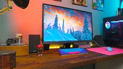 My New 32 4k Hdr Gaming Monitor Youtube