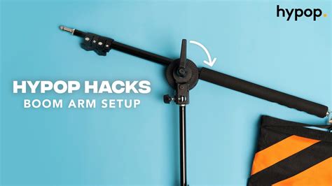How To Set Up Photography Boom Arm Tutorial Hypop Hacks Youtube