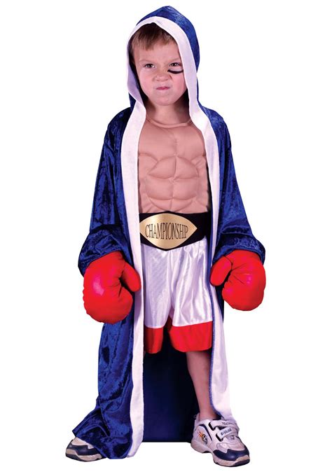 Boys Toddler Boxing Costume Boxer Halloween Costumes For Kids