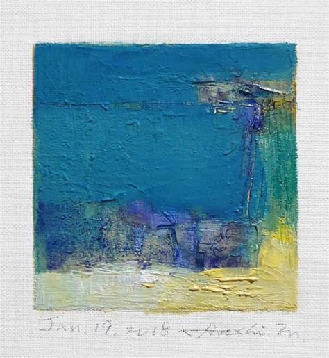 Jan 19 2018 Original Abstract Oil Painting 9x9 Painting Etsy