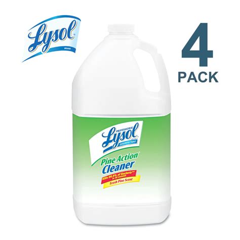 Lysol Disinfectant Pine Action Cleaner Concentrate 1 Gal Bottle