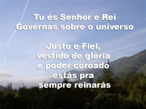 Senhor E Rei Slide Gospel