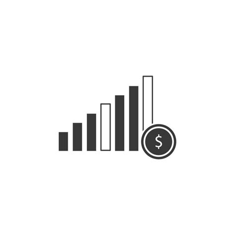 Scale Chart Money Vector Icon Illustration 23279289 Vector Art At