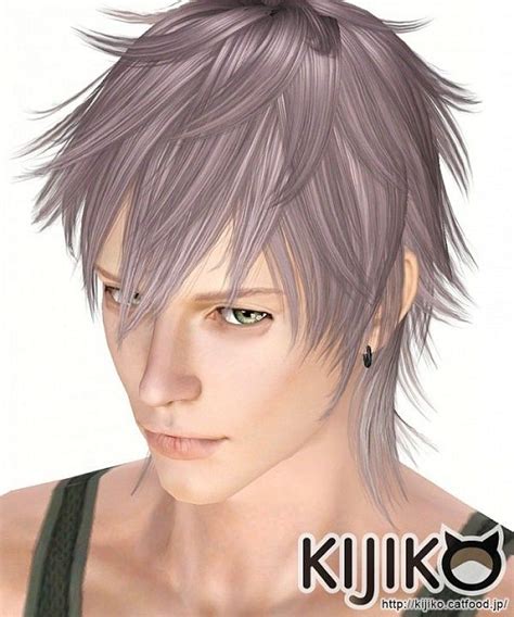 Kijiko Werewolf Hair For Males By Kijiko Sims 3 Downloads Cc Caboodle