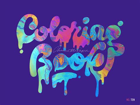 30 Custom Lettering Designs With Drips Runs And Splatters Coloring