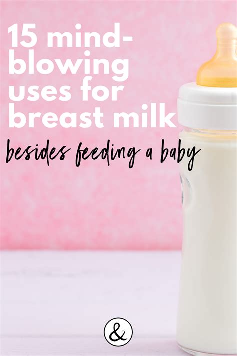 Breast Milk Uses Archives • All Natural And Good