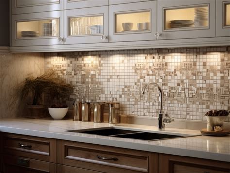 Mozaika w kuchni nad blatem pomysł na elegancką i funkcjonalną przestrzeń