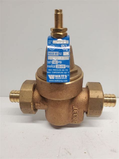 Watts Water Pressure Reducing Valve 12 1 Series N55b M1 Ebay