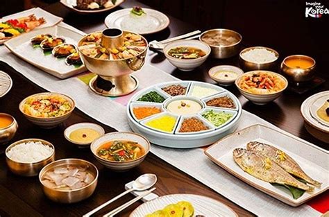 Korean Dinner Table 음식 요리 한식