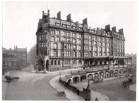 Historic Bandw Photos Of Glasgow Scotland 19th Century Monovisions