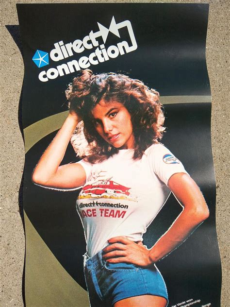 Vintage 1984 Miss Direct Connection Poster 23 X 9 Dodge Mopar Girl Claudia 4544128532