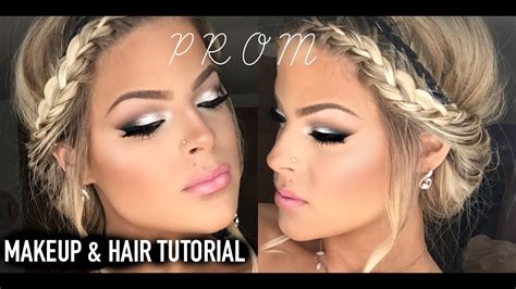 Prom Makeup And Hair Tutorial Easy And Pretty Valerie