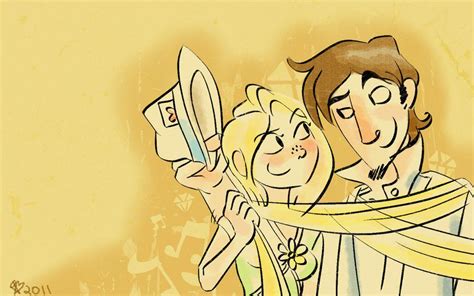 Wallpaper Tangled Up By Dinosaurbarbecue On Deviantart Disney And