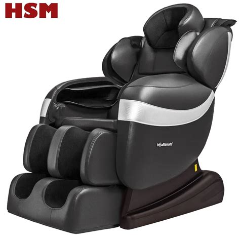 Electric Zero Gravity Full Body Shiatsu Real Relax Massage Chair Recliner With Stretched Foot