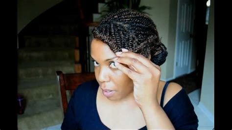 10 Nubian Twists Bangs And With Cornrows Youtube