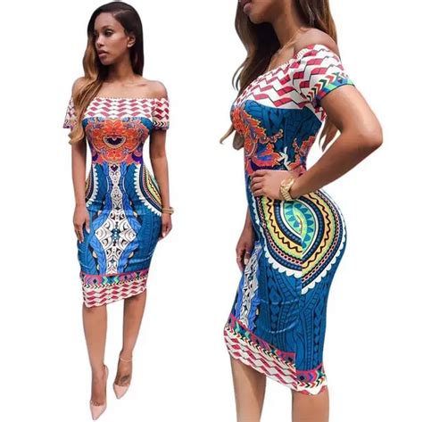 2016 Hot Sale New Arrival High Quality Fashion Design African Traditional Print Dashiki Dress