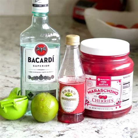 Bacardi Cocktail Recipe With Bacardi Rum Homemade Food Junkie