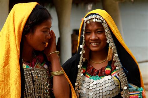 Jeunes Femmes Rana Tharus Ethnie Tribe Nepal Philippe Guy Flickr