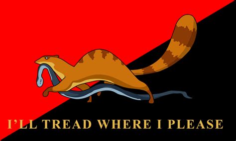 I Recreated An Anarcho Communist Anti Gadsden Flag That I Really