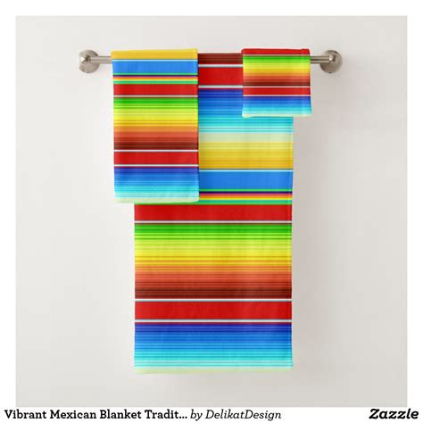 Hot promotions in bath towel rod on aliexpress: Vibrant Mexican Blanket Traditional Spanish Serape Bath ...