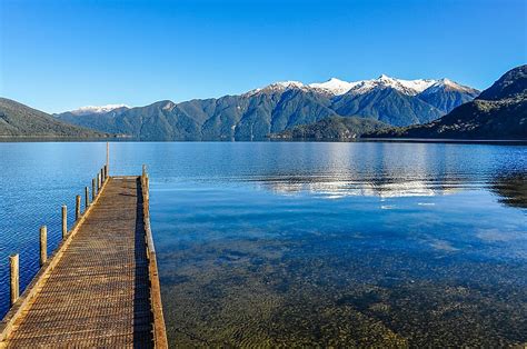 The Deepest Lakes In New Zealand Worldatlas
