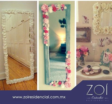 Ideas para decorar ✅ decorar con ramos de flores ✅ ideas para reutilizar ramos de flores para decoración del hogar. Espejos Decorados | Decoración de piezas, Decoración de ...
