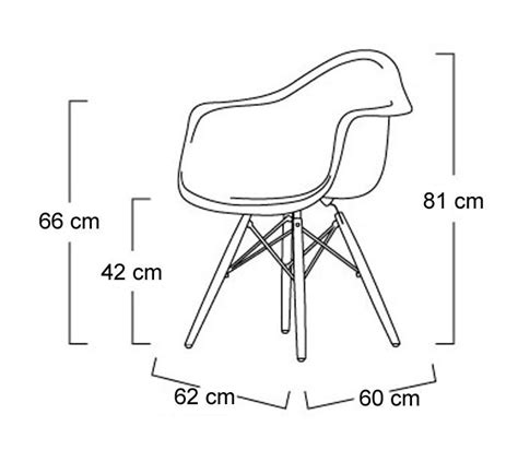 Overall width of the chaise lounge — between 25 and 30 inches. Eames DAW dimensions | Seating | Pinterest | Trees, Eames and Armchairs