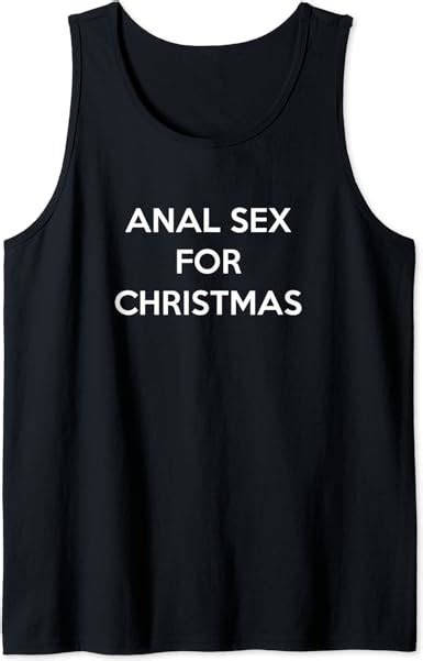 Funny Sex Sexual Christmas Design Tank Top Clothing
