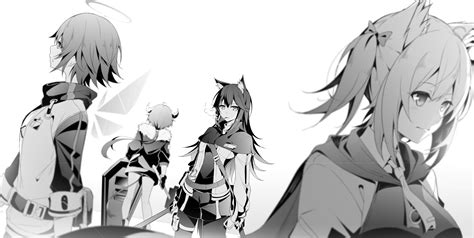 Download Exusiai (Arknights) Sora (Arknights) Texas (Arknights