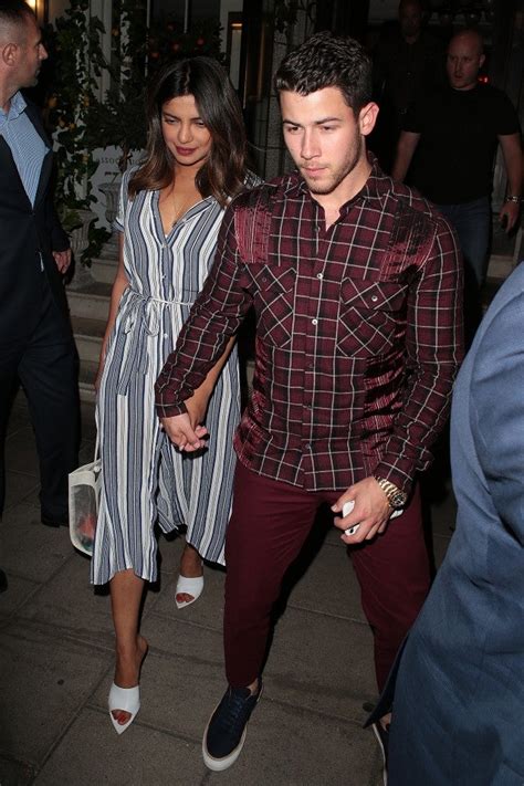 The texan singer, formerly part of the jonas brothers, and the bollywood superstar held a private engagement ceremony in mumbai on saturday. Priyanka Chopra and Nick Jonas Have Double Date With Joe ...