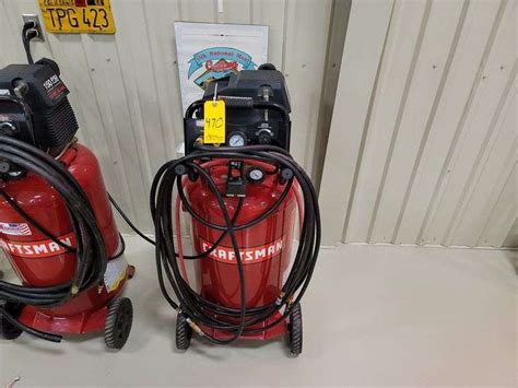 150 Psi Craftsman 33 Gallon Air Compressor Spankys Freedom Car Auctions