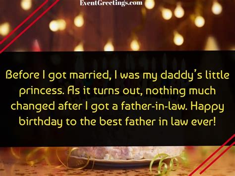 Truth be told, i was worried that you'd be one of the intimidating old men. 15 Best Happy Birthday Father In Law Quotes And Wishes