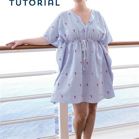 Simple To Sew Swimsuit Cover Up Pattern The Polka Dot Chair