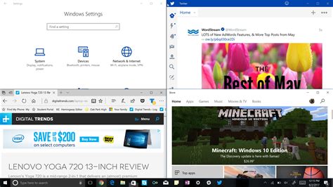 Windows snap splits a monitor down the middle allowing an app to take up one half of the screen, and a second app to take up the other half. How to Split Your Screen in Windows 10 | Digital Trends