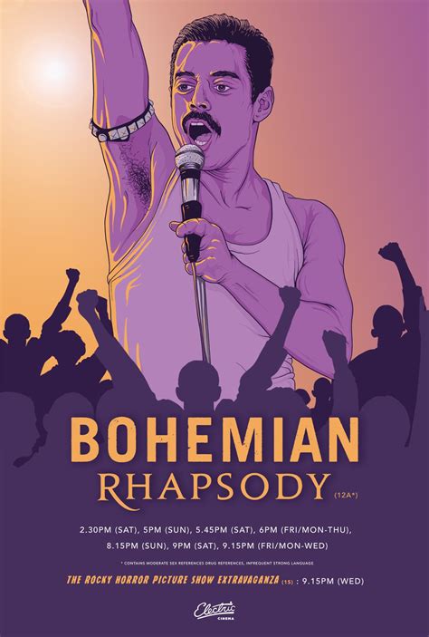 BOHEMIAN RHAPSODY - PosterSpy | Posters de filmes minimalistas ...