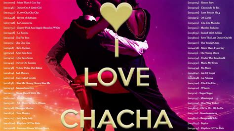 Nonstop Cha Cha Cha Songs 2020 Most Popular Latin Cha Cha Cha Songs