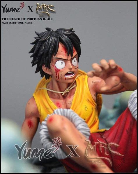 One Piece Resin Statue Aces Marineford Death Akainu Luffy Hobbies