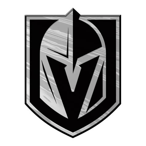 Vegas golden knights, las vegas, nevada. Vegas Golden Knights Auto Emblem Silver Chrome - Walmart ...