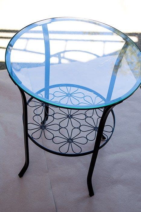If it's a dining or kitchen table, you'll also need more space to be able to pull the chairs out properly. How to Make Over a Simple Ikea Table in 3 Easy Steps | Ikea round table, Ikea table, Outdoor ...
