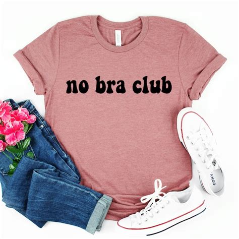 No Bra Club Etsy