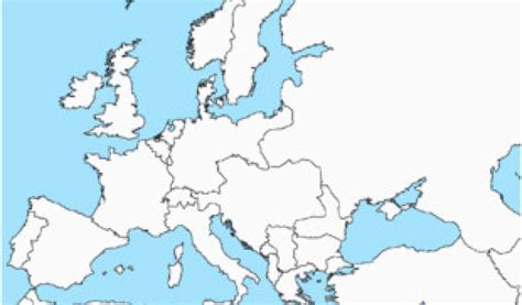 Europe In Blank Map Maps For Mappers Historical Maps Thefutureofeuropes Wiki Secretmuseum