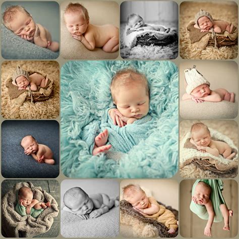 Baby Boy Photography Baby Collage