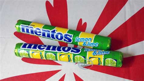 2 Rolls Mentos Lemon And Lime Flavor Chewy Dragees Candy Sweet Snacks